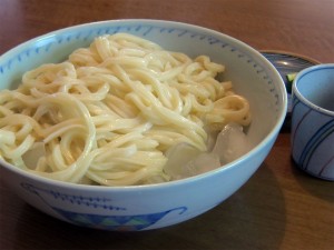 冷やし釜あげうどん