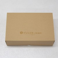 ご自宅用にはこの外箱を発送用の袋にいれてお届けします。