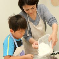 さあ今日もうどん作りワークショップ開始