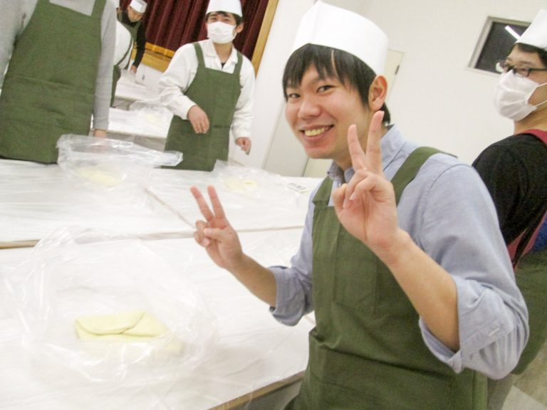 株式会社クボタ 本社阪神事務所さま@兵庫県尼崎市 出張手打ちうどん作り体験 2017年12月14日 20180124-3.jpg – イリコスキー製麺所