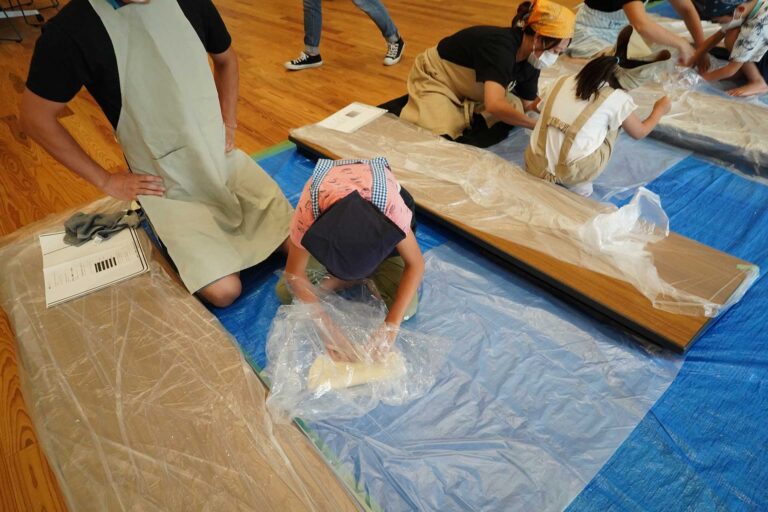 大阪市立豊里小学校PTA様＠大阪市東淀川区 出張手打ちうどん作り体験 2022年7月7日 A7C07448.jpg – イリコスキー製麺所
