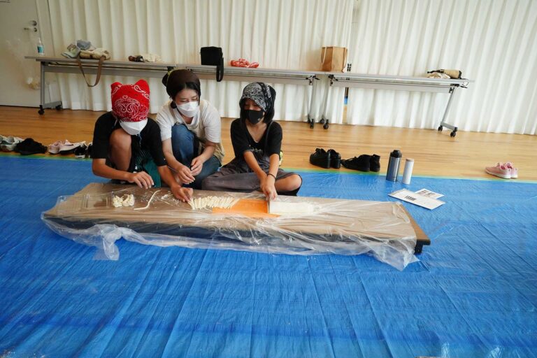 大阪市立豊里小学校PTA様＠大阪市東淀川区 出張手打ちうどん作り体験 2022年7月7日 A7C07465.jpg – イリコスキー製麺所
