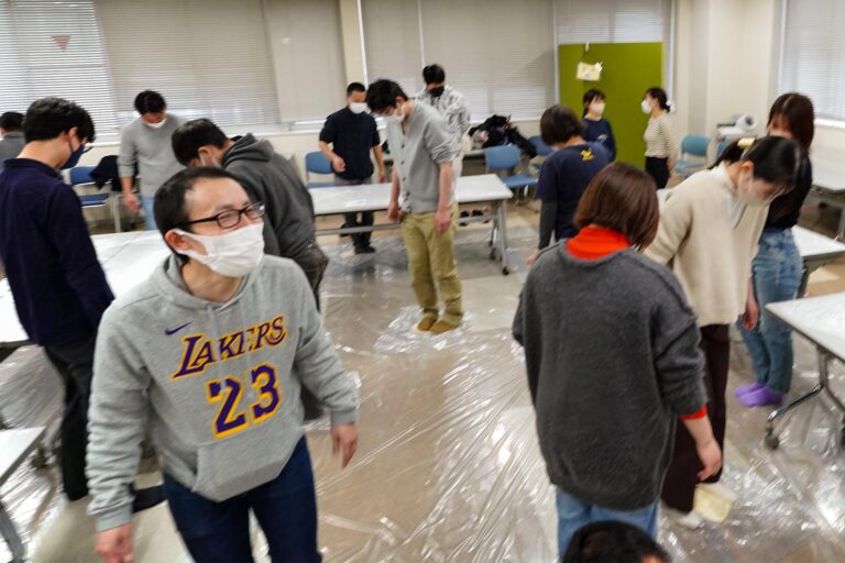 大阪市立豊里小学校PTA様＠大阪市東淀川区 出張手打ちうどん作り体験 2022年7月7日 A7C09504.jpg – イリコスキー製麺所